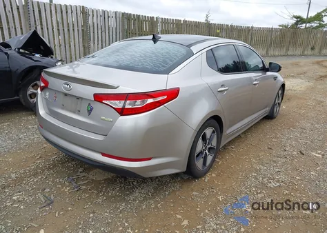 2012 Kia Optima Hybrid Ex from USA, damaged, VIN KNAGM4AD2C5032500
